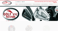 Desktop Screenshot of golfetccary.com